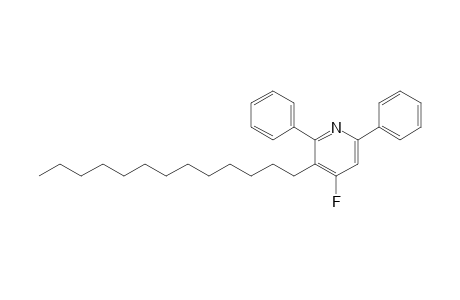 4-Fluoro-2,6-diphenyl-3-tridecylpyridine