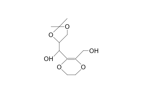 3-((R)-((S)-2,2-Dimethyl-1,3-dioxolan-4-yl)-hydroxymethyl)-2-(hydroxymethyl)-5,6-dihydro-1,4-dioxin
