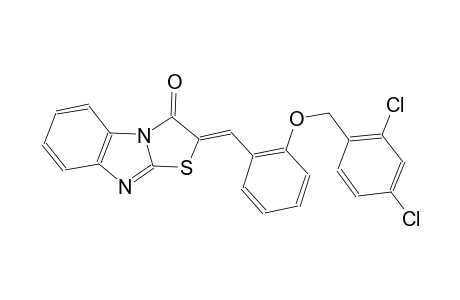 (2Z)-2-{2-[(2,4-dichlorobenzyl)oxy]benzylidene}[1,3]thiazolo[3,2-a]benzimidazol-3(2H)-one