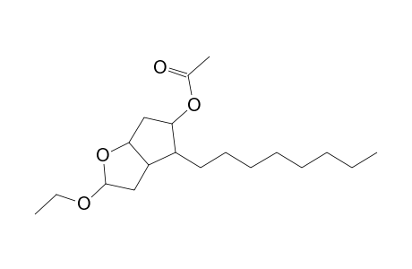 5-Acetoxy-2-ethoxy-4-octylhexahydro-2H-cyclopenta[b]furan
