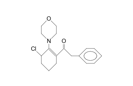 6-Chloro-1-morpholino-2-phenacyl-1-cyclohexene