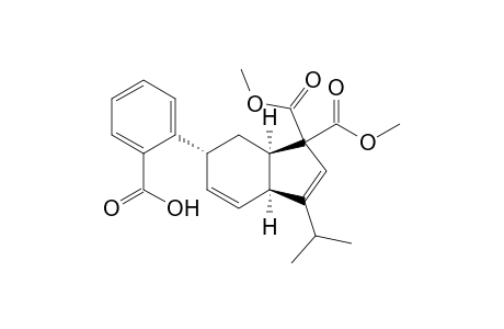 (1S,4R,6R)-Dimethyl 9-Isopropylbicyclo[4.3.0]nona-2-8-dien-7,7-dicarboxylate-4-benzoic acid