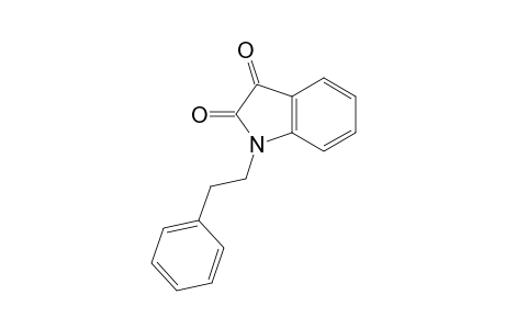 1H-Indole-2,3-dione, 1-(2-phenylethyl)-