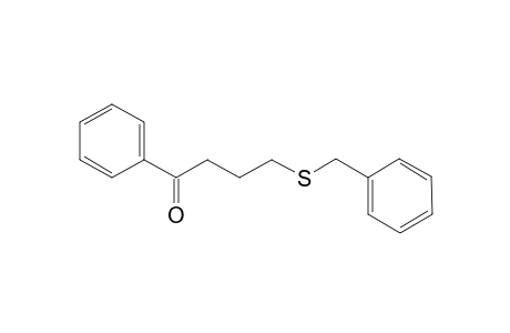 1-Phenyl-4-(phenylmethylsulfanyl)butan-1-one