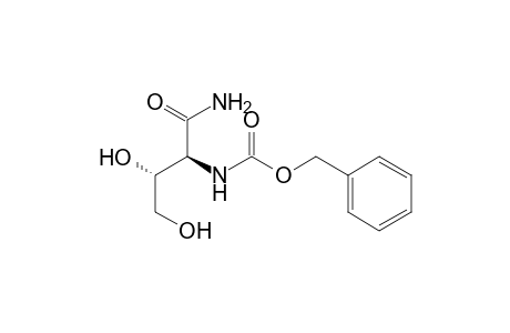 (phenylmethyl) N-[(2S,3R)-1-azanyl-3,4-bis(oxidanyl)-1-oxidanylidene-butan-2-yl]carbamate