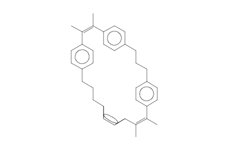 10,11,27,28-Tetramethyl[3.2.3.2]paracyclophane-10,27-diene