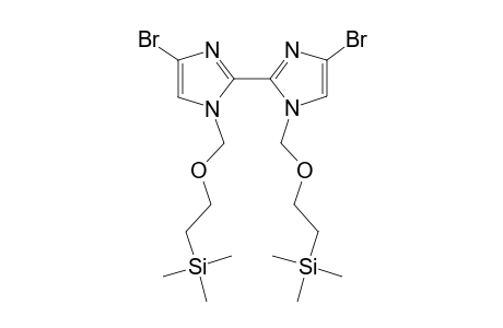 1,1'-bis[(Trimethylsilyl)ethoxymethyl]-4,4'-dibromo-2,2'-bis(imidazole)