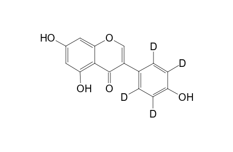 2',3',5',6'-Tetradeuterogenistein [5,7-dihydroxy-3-(4-hydroxyphenyl-2,3,4,5-D4)-4H-1-benzopyran-4-one]