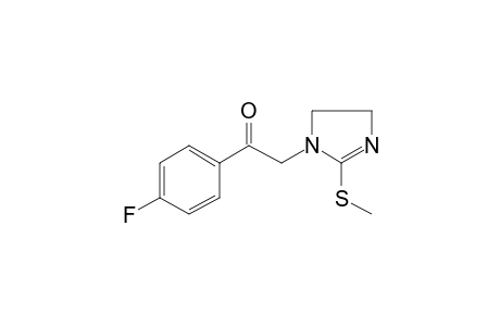 1-(4-Fluorophenyl)-2-(2-(methylsulfanyl)-4,5-dihydro-1H-imidazol-1-yl)ethanone