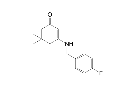 3-[(4-fluorobenzyl)amino]-5,5-dimethyl-cyclohex-2-en-1-one
