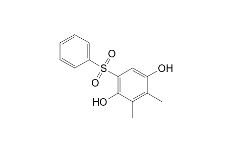 2,3-Dimethyl-5-phenylsulfonylhydroquinone