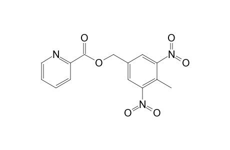 2-Pyridinecarboxylic acid, 3,5-dinitro-4-methylbenzyl ester