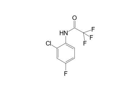 N-(2-chloro-4-fluorophenyl)-2,2,2-trifluoroacetamide