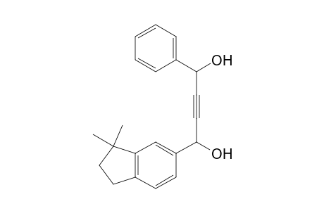 2-Butyne-1,4-diol, 1-(2,3-dihydro-3,3-dimethyl-1H-inden-5-yl)-4-phenyl-