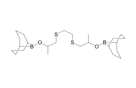 1,10-Dioxa-4,7-dithiadecane, 1,10-bis(9-borabicyclo[3.3.1]non-9-yl)-2,9-dimethyl-
