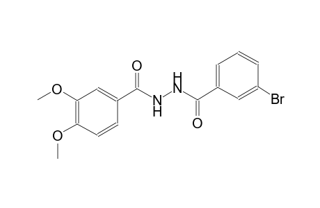 3-bromo-N'-(3,4-dimethoxybenzoyl)benzohydrazide