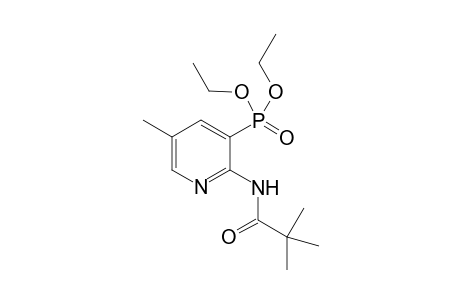 Diethyl (5'-methyl-2'-pivaloylamino)-pyridin-3'-yl]Phosphonate