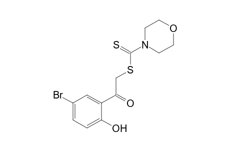 5'-BROMO-2'-HYDROXY-2-MERCAPTOACETOPHENONE, 2-(4-MORPHOLINECARBODITHIOATE)