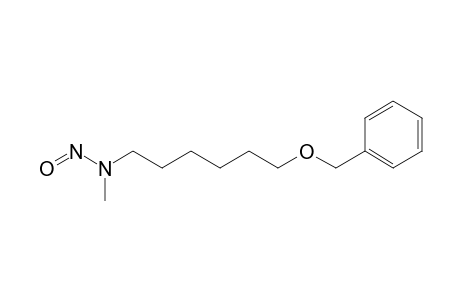 N-Methyl-N-nitroso-6-benzyloxyhexylamine