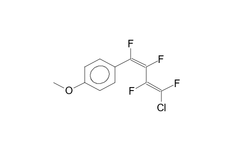 1Z,3Z-1-(PARA-METHOXYPHENYL)-4-CHLORO-1,2,3,4-TETRAFLUORO-1,3-BUTADIENE
