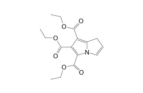 7H-pyrrolizine-1,2,3-tricarboxylic acid triethyl ester