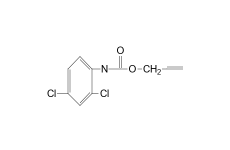 2,4-dichlorocarbanilic acid, allyl ester