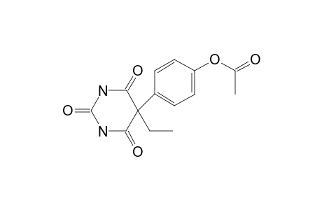 4-(5-Ethyl-2,4,6-trioxohexahydro-5-pyrimidinyl)phenyl acetate