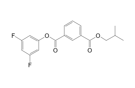 Isophthalic acid, 3,5-difluorophenyl isobutyl ester