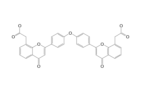 BIS-[4-(8-HYDROXYCARBONYLMETHYL-4H-4-OXO-CHROMEN-2-YL)-PHENYL]-ETHER