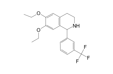 6,7-Diethoxy-1-[3-(trifluoromethyl)phenyl]-1,2,3,4-tetrahydroisoquinoline