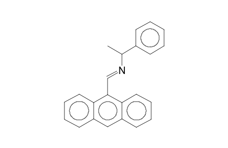 Anthracene-9-carboximine, N-(1-phenylethyl)-