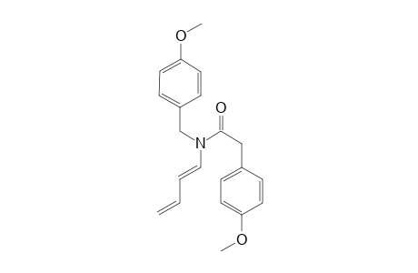 (E)-1-Amino-N-(p-methoxybenzyl)-N-(p-methoxybenzoy)lbuta-1,3-diene