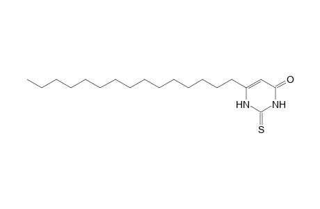 4(1H)-pyrimidinone, 2,3-dihydro-6-pentadecyl-2-thioxo-