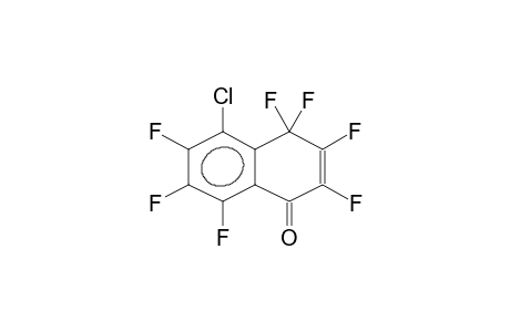 5-CHLOROHEPTAFLUORO-1,4-DIHYDRONAPHTHALENONE