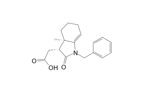 2-[(3R,3aR)-1-benzyl-2-keto-3a-methyl-3,4,5,6-tetrahydroindol-3-yl]acetic acid