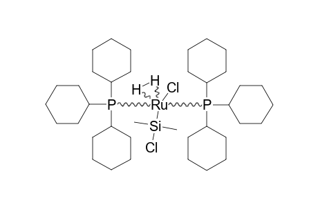 RUCL(SIME2CL)(2-ETA-H2)-(PCY3)2;3ME2CL