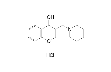 3-(piperidinomethyl)-4-chromanol, hydrochloride