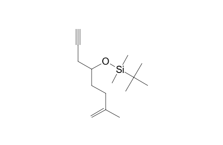 (5r)-5-(tert-butyldimethylsiloxy)-2-methyl-1-octen-7-yne