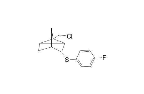 ENDO-3-(4'-FLUORO-1'-PHENYLTHIO)-1-CHLOROMETHYL-TRICYCLO-[2.2.1.0(2,6)]-HEPTANE