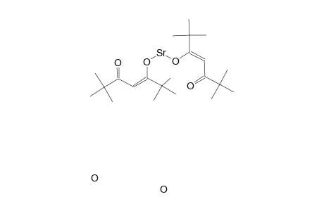 Strontium bis(2,2,6,6-tetramethyl-3,5-heptanedionate) dihydrate