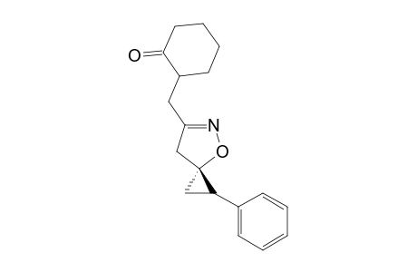6-[(2-OXOCYCLOHEXYL)-METHYL]-1-PHENYL-4-OXA-5-AZASPIRO-[2.4]-HEPT-5-ENE;DIASTEREOMER-1