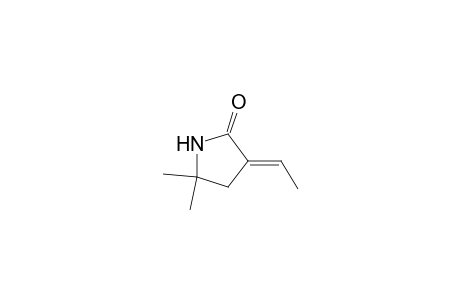 2-Pyrrolidinone, 3-ethylidene-5,5-dimethyl-
