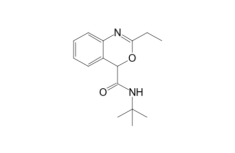 N-(tert-Butyl)-2-ethyl-4H-3,1-benzoxazine-4-carboxamide