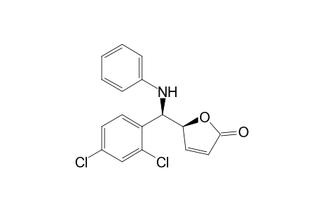 (S)-5-((R)-(2,4-Dichlorophenyl)(phenylamino)methyl)-furan-2(5H)-one