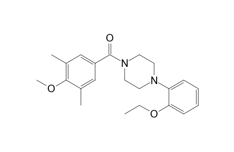 1-(3,5-Dimethyl-4-methoxybenzoyl)-4-(2-ethoxyphenyl)piperazine