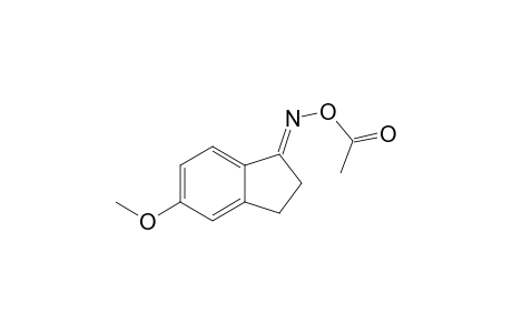 Indan-1-one, 5-methoxy-, o-acetyloxime