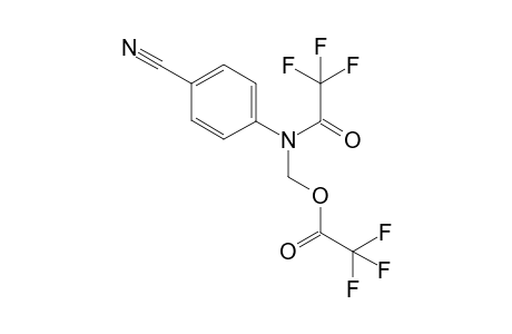 (N-(4-cyanophenyl)-2,2,2-trifluoroacetamido)methyl 2,2,2-trifluoroacetate