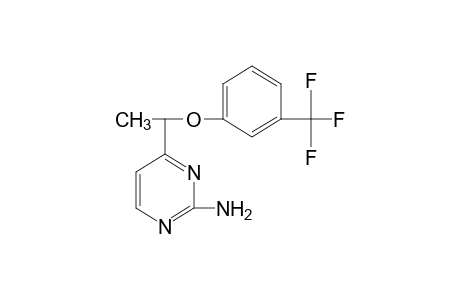 2-AMINO-4-{1-[(alpha,alpha,alpha-TRIFLUORO-m-TOLYL)OXY]ETHYL}PYRIMIDINE