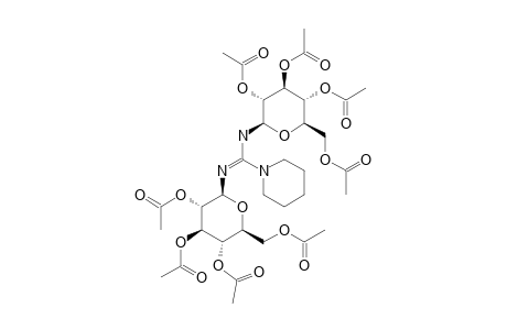 N,N'-BIS-(2,3,4,6-TETRA-O-ACETYL-BETA-D-GLUCOPYRANOSYL)-PIPERIDINE-1-CARBOXIMIDAMIDE