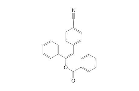 Benzonitrile, 4-[2-(benzoyloxy)-2-phenylethenyl]-